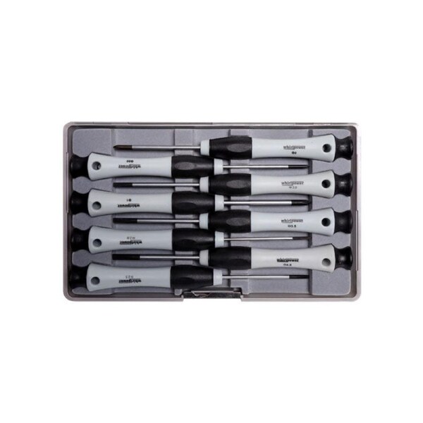T2187A 8 Piece Mini Phillips Flat Blade Screwdriver Set