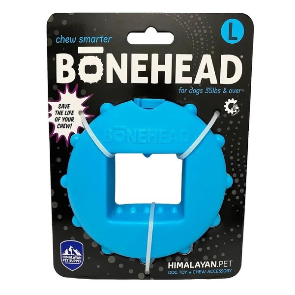 Bonehead Large Dogs over 15kg Dog Chew Treat Holder by Himalayan Pet Supply