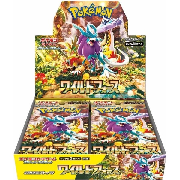 Pokemon TCG Wild Force SV5K Japanese Booster Box