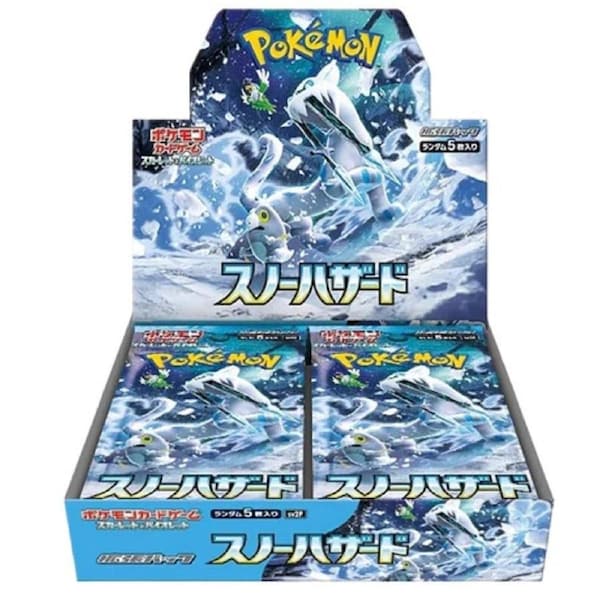 Pokemon TCG Snow Hazard Japanese Booster Box