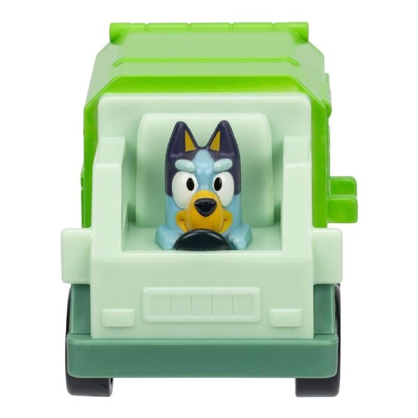 Bluey Mini Racers Series 12 Garbage Truck Bluey