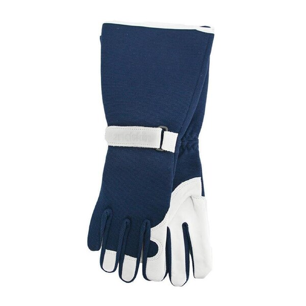 2pc Annabel Trends Second Skin Long Sleeve Sprout Garden Outdoor Gloves Navy