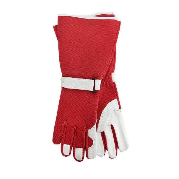 2pc Annabel Trends Second Skin Long Sleeve Sprout Garden Outdoor Gloves Red