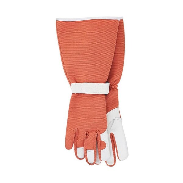 2pc Annabel Trends Second Skin Long Sleeve Sprout Garden Work Gloves Terracotta