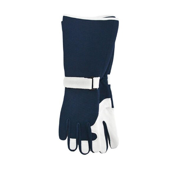 2pc Annabel Trends Sprout Long Sleeve Garden Planting/Pruning Hand Gloves Navy