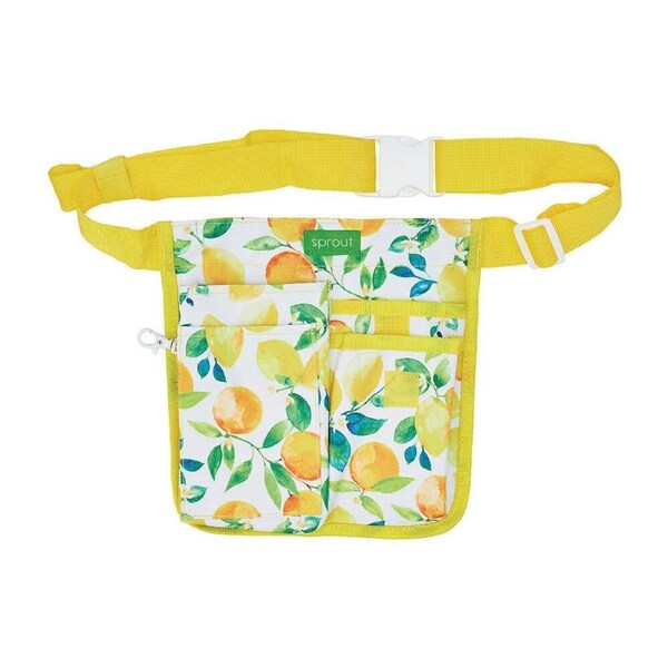 Annabel Trends Sprout Half Waist Garden Tool Holder Belt Bag Amalfi Citrus