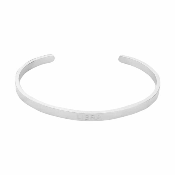 Annabel Trends Stainless Steel Cuff Bangle Zodiac Accessory Unisex Libra