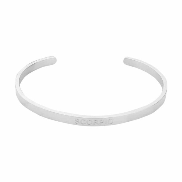 Annabel Trends Stainless Steel Cuff Bangle Zodiac Accessory Unisex Scorpio