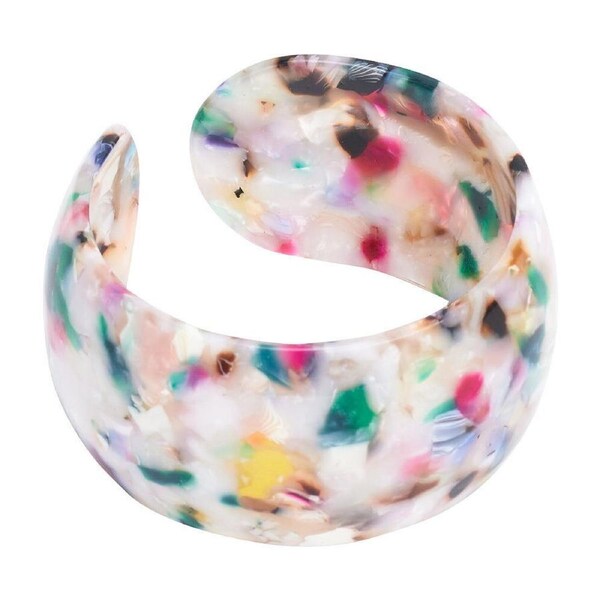 Annabel Trends Tamed Cuff Bangles Women Wristband Accessory 7x3cm Gemstone