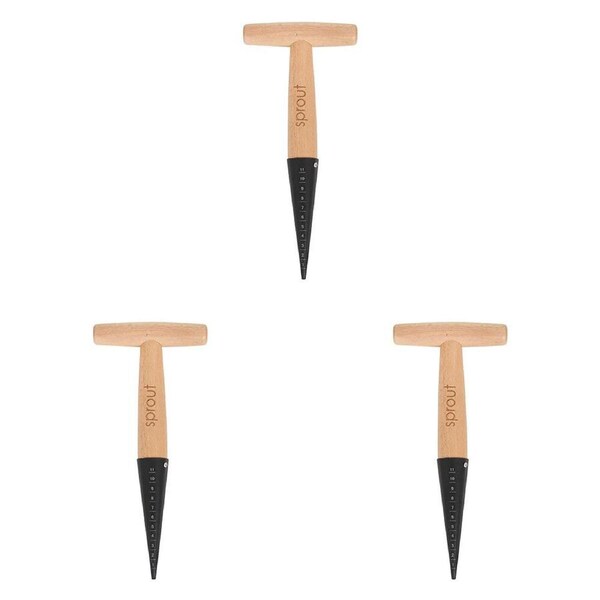 3PK Annabel Trends Sprout Seed Dibber/Puncher Home/Garden Planting Tool 27cm