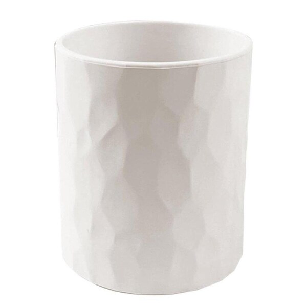 White Silicone Pen Holder Desktop Organizer Stationery Storage for Office Home