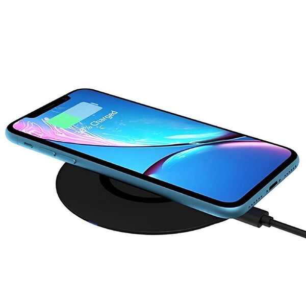 Urban Disc 15W Fast Wireless Charging Pad - Black