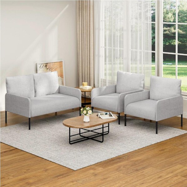 1x Artiss Armchair 4 Seater Sofa Set Kane