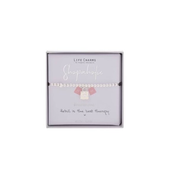 Life Charms Bracelet Shopaholic