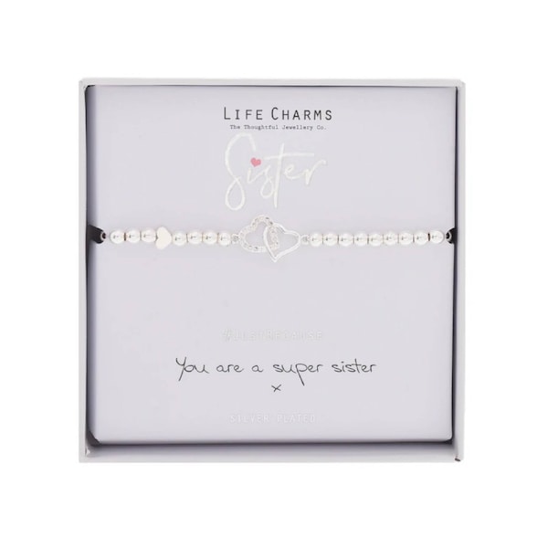 Life Charms Bracelet Sister