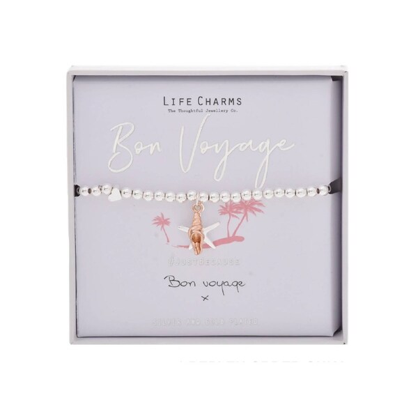 Life Charms Bracelet Bon Voyage