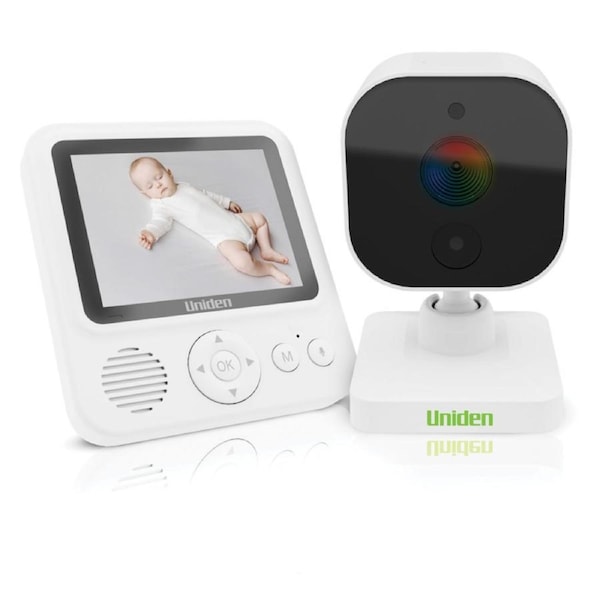 Uniden 2.8? Compact Baby Video Monitor with Camera - Black