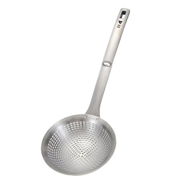 Stainless Steel Colander Spoon Kitchen Strainer Tool for Pasta Rice Vegetable