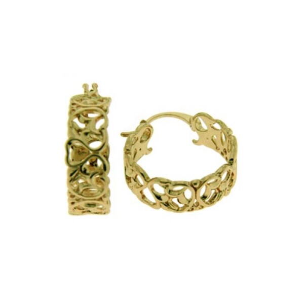 Rossan Fe4314 Filigree Hoop