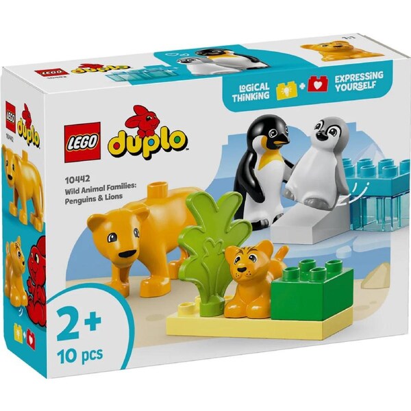 Lego Duplo - Wild Animal Families Penguins and Lions