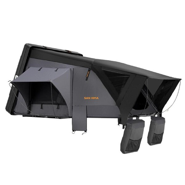 San Hima Jervis Rooftop Tent Hardshell With Ladder Camping Waterproof 4x4 4WD