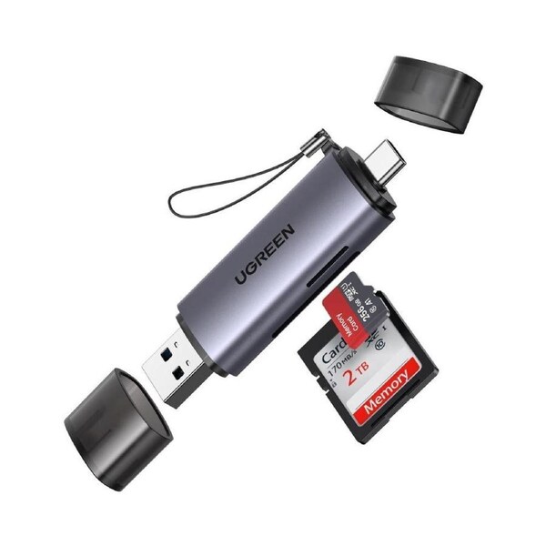 UGREEN USB C SD/MicroSD Card Reader 5Gbps