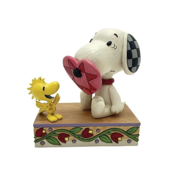 Peanuts by Jim Shore - Snoopy with Nose Through Heart