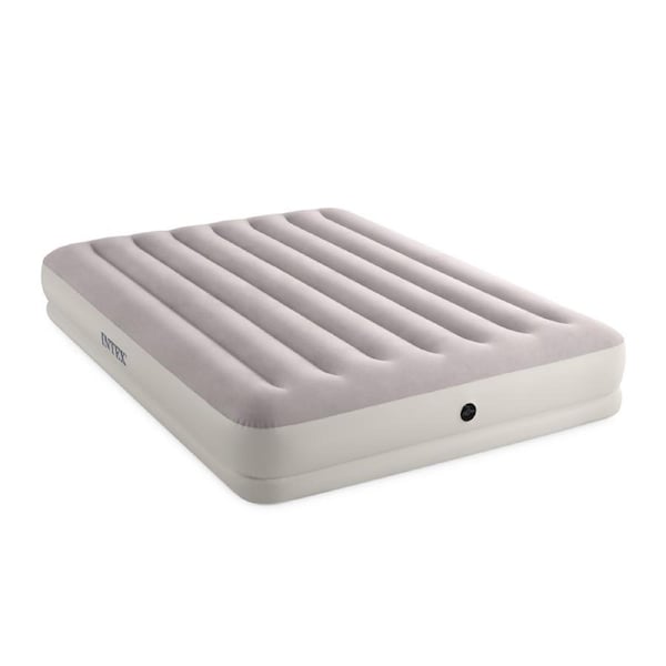 Intex Queen Dura-Beam Prestige Mid-Rise Airbed w/ USB150 Pump- 64179