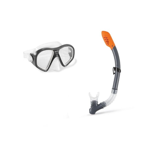 Intex Mask Snorkel Set Reef Rider 14+ Adult 55648