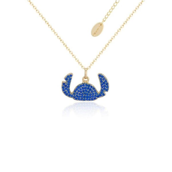 Couture Kingdom - Disney - Lilo & Stitch Crystal Silhouette Necklace Gold