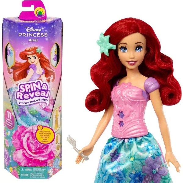 Disney Princess Spin & Reveal Ariel Doll