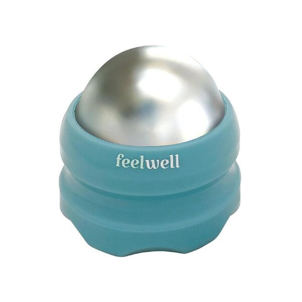 Annabel Trends Feel Well Chillable Gel Massage Ball Stress/Aches 7x6.5cm Blue