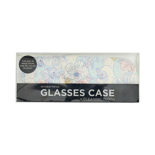 Annabel Trends Glasses Protector Hard Case/Cloth Combo 15cx6cm Hello Cockie