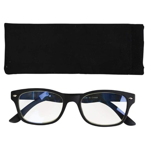 Annabel Trends iSee Reader Blue Light Optical Eyewear Protection +0 Black
