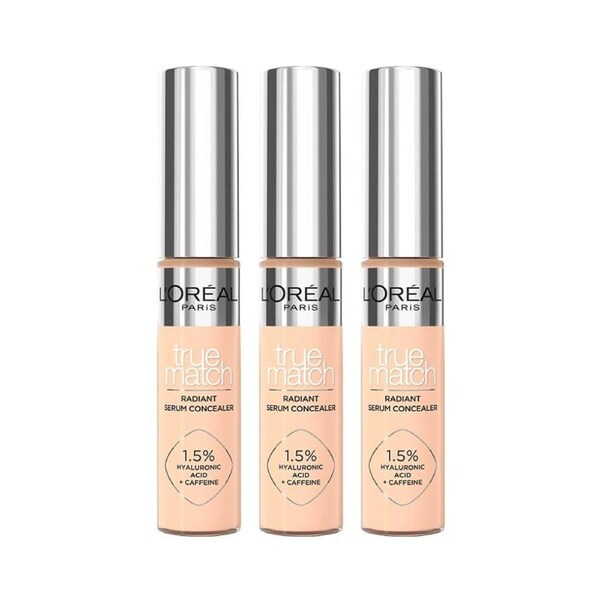 3 x L'Oreal Paris True Match Radiant Serum Concealer 11mL - 2R/C