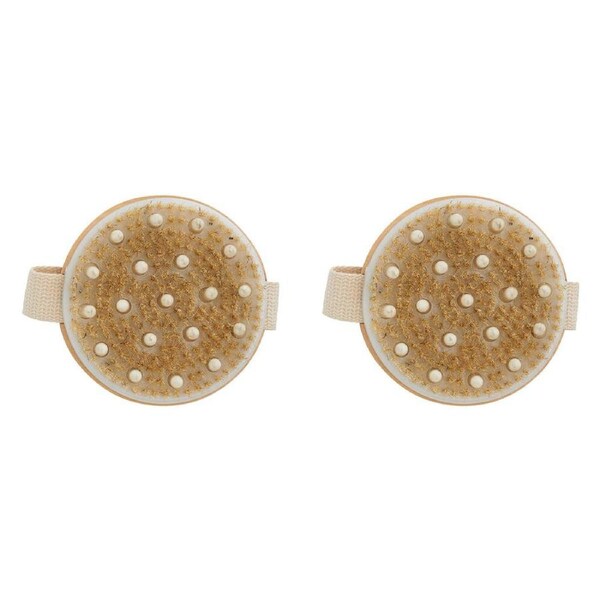 2PK Annabel Trends Spa Trends Shower/Spa Exfoliating Massage Scrub Brush 11x11cm