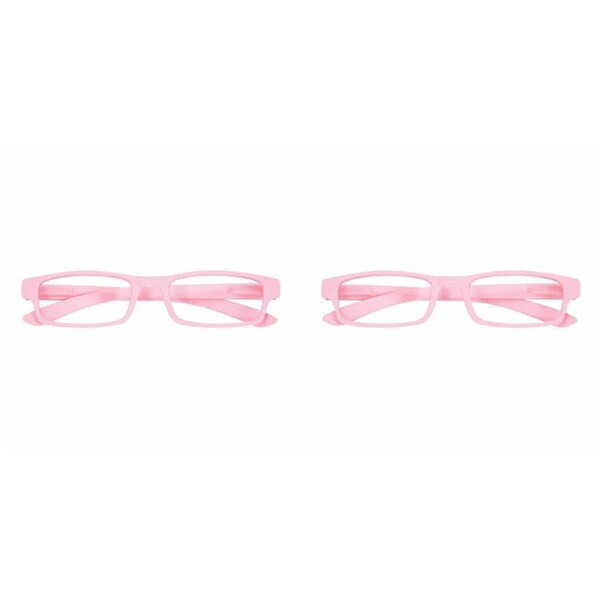 2PK Annabel Trends iSee Reader Blue Light Eyewear Protection +1.5 Pastel Pink