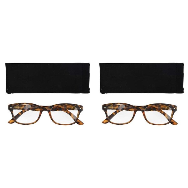 2PK Annabel Trends iSee Reader Blue Light Optical Eye Protector +0 Tortoiseshell