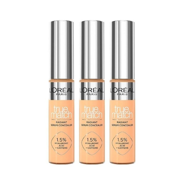 3 x L'Oreal Paris True Match Radiant Serum Concealer 11mL - 5D
