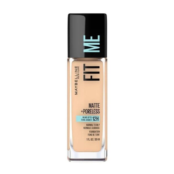 Maybelline Fit Me Matte + Poreless Mattifying Liquid Foundation - Classic Ivory 120