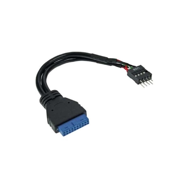 Schede I/O 2 Porte 19PIN USB 3.0 Interna Espandibili Supporto Staffa A