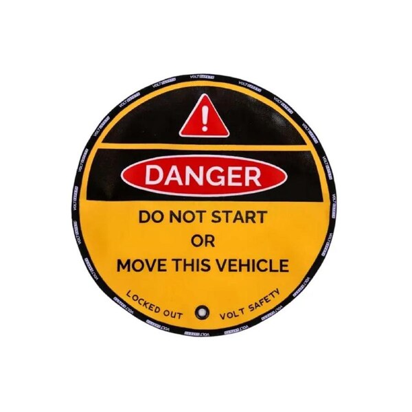 Volt Safety LOCKOUT-SW-40 - Steering Wheel Lockout Cover - 40cm