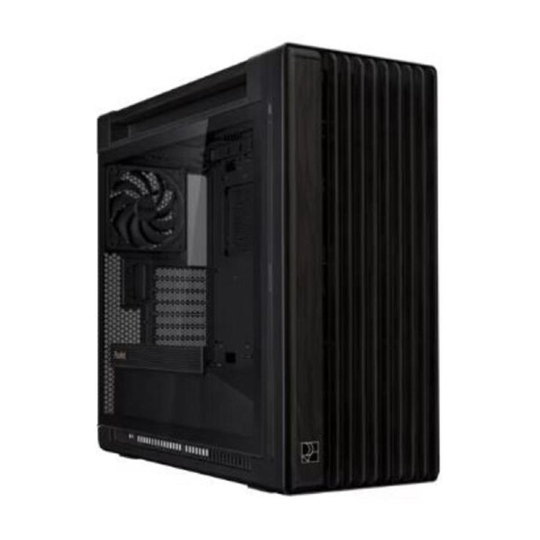 PA602 PROART CASE WOOD METAL EDITION 420mm radiator support 1x 140mm and 2x 200mm fans pre-installed front panel IR dust indicator power lock latch