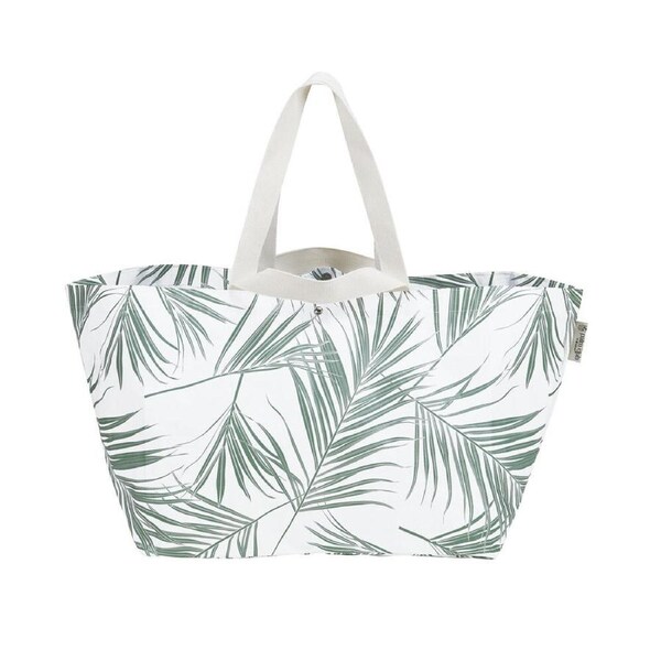 OZtrail Womens Beach Tote Bag Summer Storage Carry 80x36cm Palm Cove Green