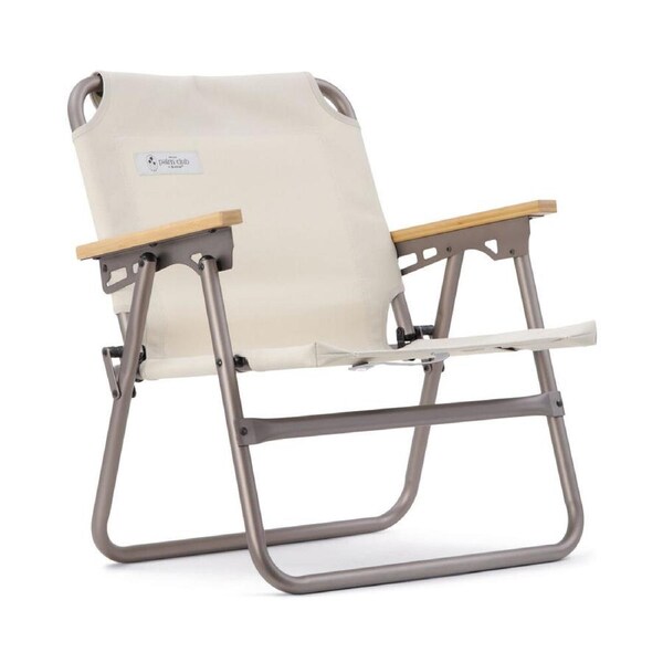 OZtrail Low Rise Beach Chair Camping Foldable Seat 55x60cm Almonta Beach Sand