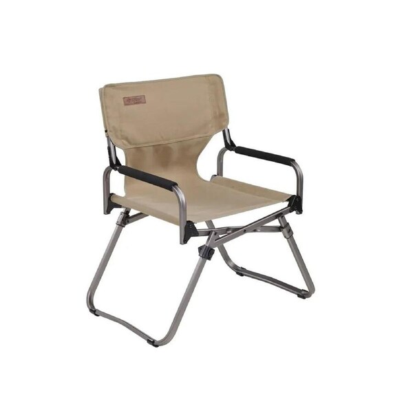 OZtrail Heavy-Duty Compact Folding Camping Directors Chair 56x87cm Cape Series
