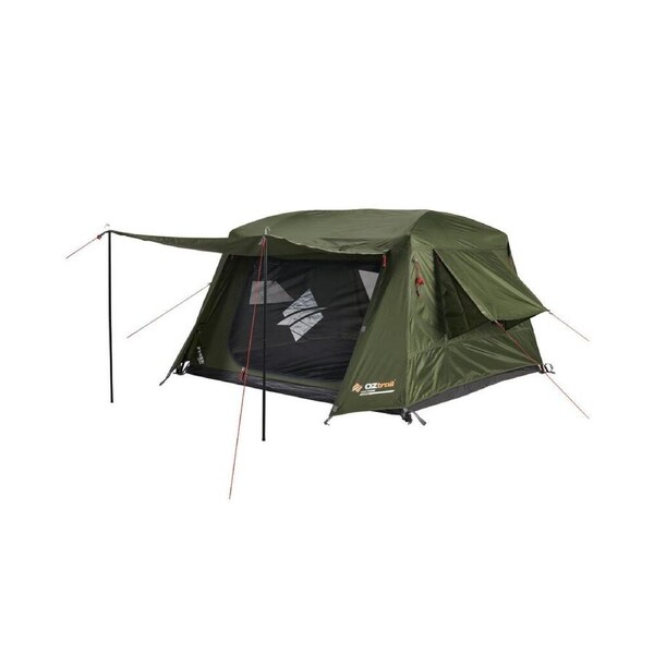 OZtrail Fast Frame 3-Person Tent Outdor Camping Shelter 220x210cm Green