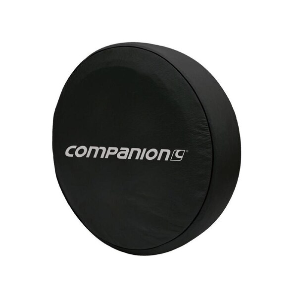 Companion Caravan Wheel Cover Protector For 31'' Spare Tire/Tyres Black