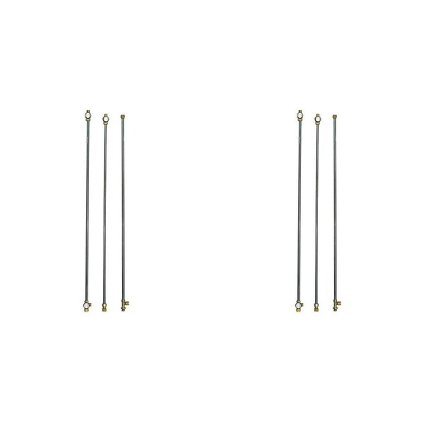 2PK Companion Gas Extension Pole 3/8" LH Camping Outdoor Lantern Accessory