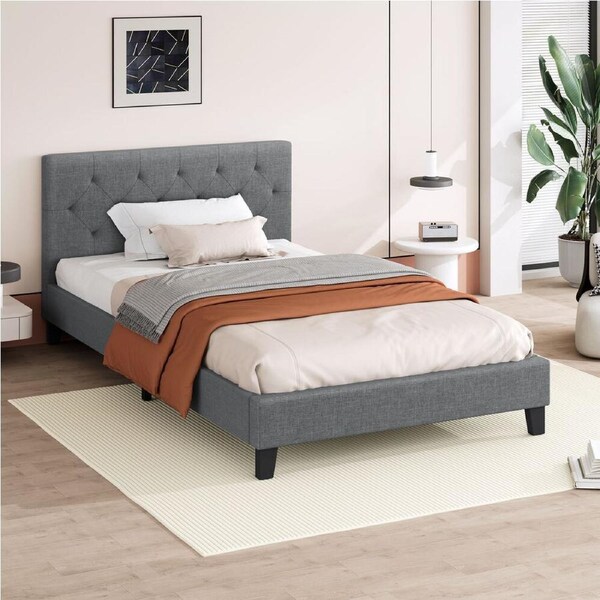ALFORDSON Bed Frame Wooden Base King Single
